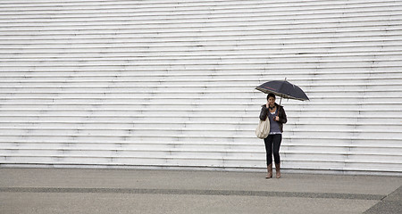 Image showing Rain in Paris