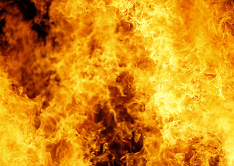 Image showing Fire background