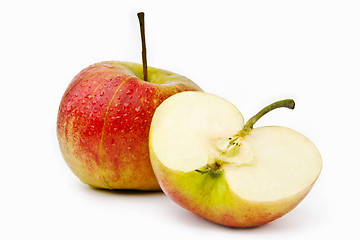 Image showing Apples on a white background