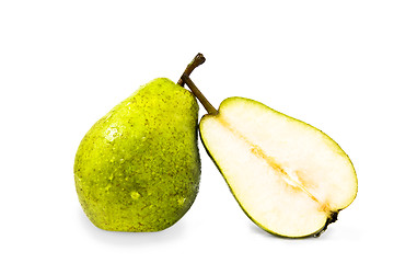 Image showing Pears on a white background
