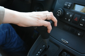 Image showing gearshift