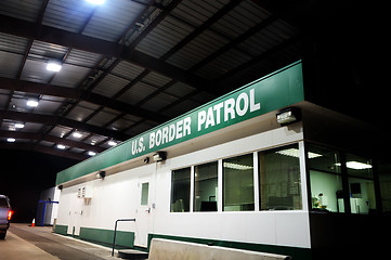 Image showing US Border Patrol Building