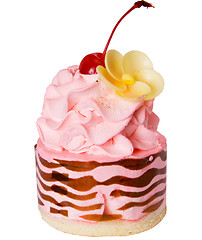 Image showing fancy cake(clipping path included)