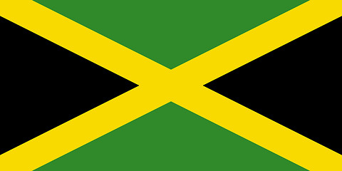 Image showing Flag of Jamaica