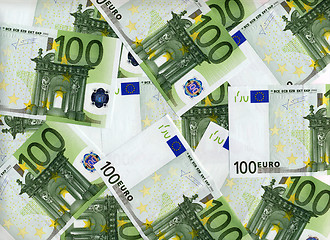 Image showing Euro notes