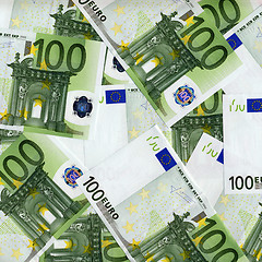 Image showing Euro notes