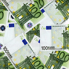 Image showing Euro notes