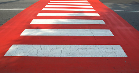 Image showing Zebra crossing