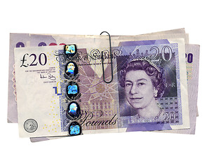 Image showing Pounds notes