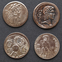 Image showing Roman coins