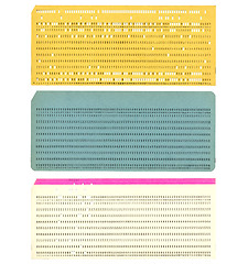 Image showing Punched card