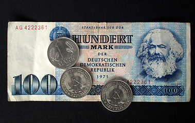 Image showing DDR banknote