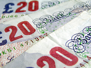 Image showing Pounds notes