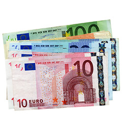 Image showing Euro notes