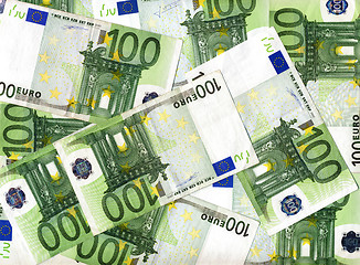 Image showing Euro notes