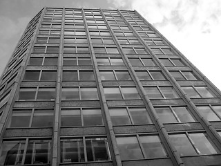 Image showing Modern brutalist architecture, London