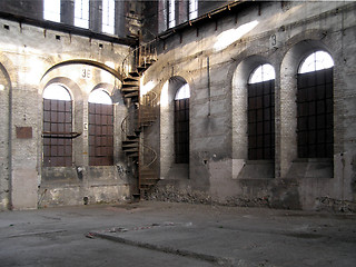 Image showing Abandoned factory