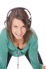 Image showing  Listening to Music