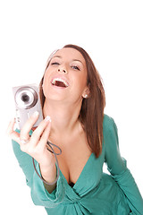 Image showing woman talking a picture