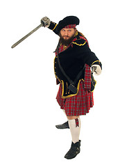 Image showing Scottish warrior