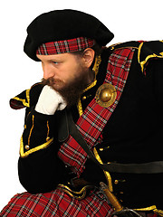 Image showing Scottish warrior