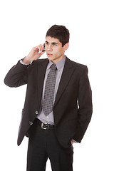 Image showing businessman on the phone