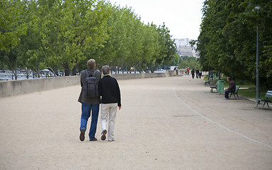 Image showing Senior love in Paris