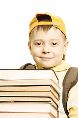 Image showing Smiling schoolboy