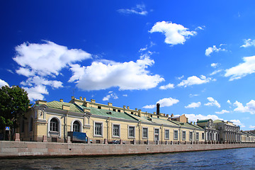 Image showing Old buildings of Petersburg