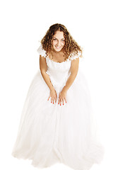 Image showing Curly bride