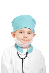 Image showing Little physician