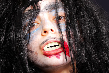 Image showing Serious vampire