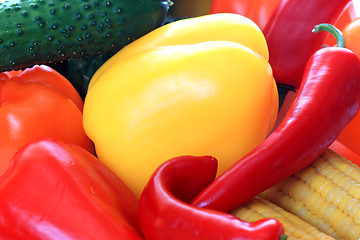 Image showing Vegetable background