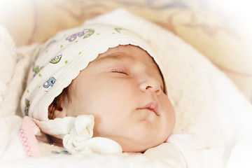 Image showing Sleeping baby