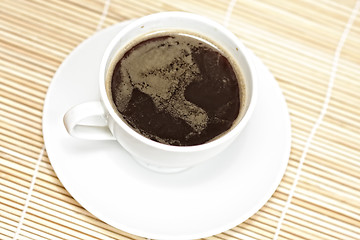Image showing Cup of espresso coffee
