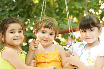 Image showing Three girls