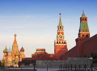 Image showing Red square
