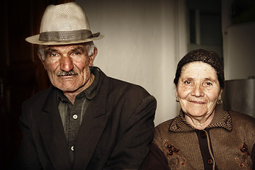 Image showing Elderly couple