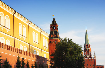 Image showing Arsenal and Trinity tower