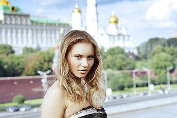 Image showing Girl in Moscow