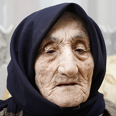 Image showing Senior woman face