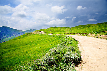 Image showing Road in mountains