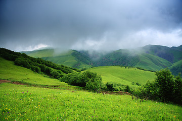 Image showing Oncoming fog