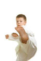 Image showing Stright kick