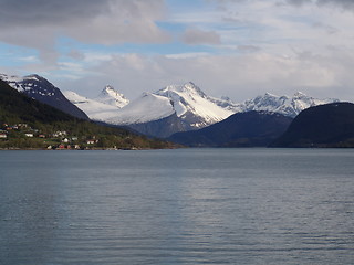 Image showing Norwegian fjord