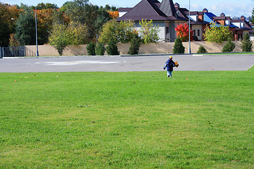 Image showing Helicopter landing ground