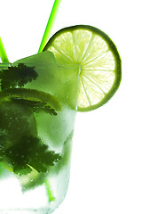 Image showing Mojito closeup