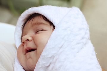 Image showing Smiling infant