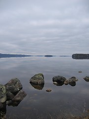 Image showing lake spring morning