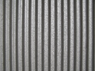 Image showing Corrugated steel